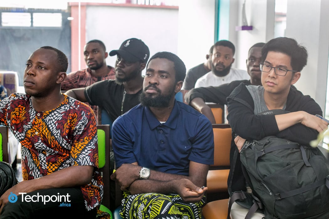 November Pitch Friday audience listening
