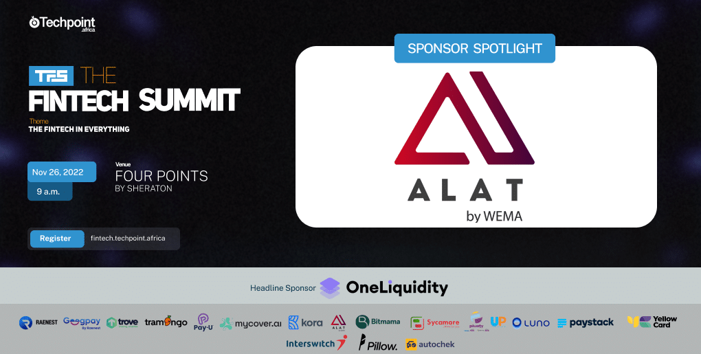 The Fintech Summit Sponsor Highlight: ALAT by Wema is delivering financial services and empowering lives through its digital banking services