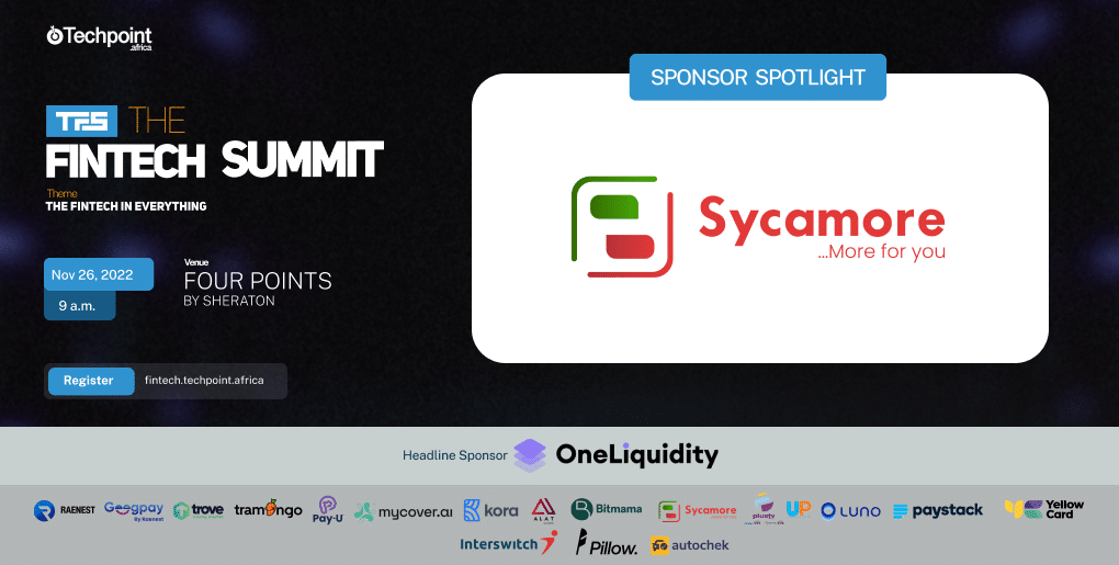 The Fintech Summit Sponsor Highlight: Sycamore is providing P2P lending solutions to boost financial inclusion