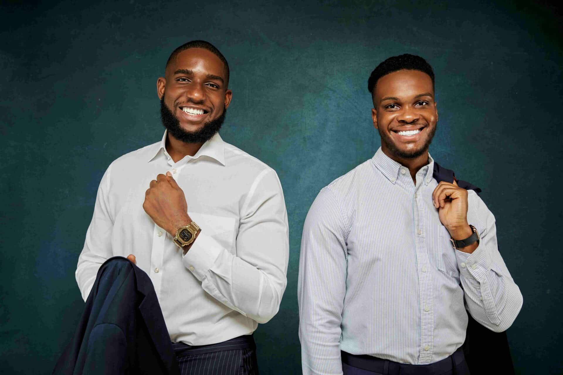 Releaf co-founders , Uzoma Ayogu (CTO) and Ikenna Nzewi (CEO)