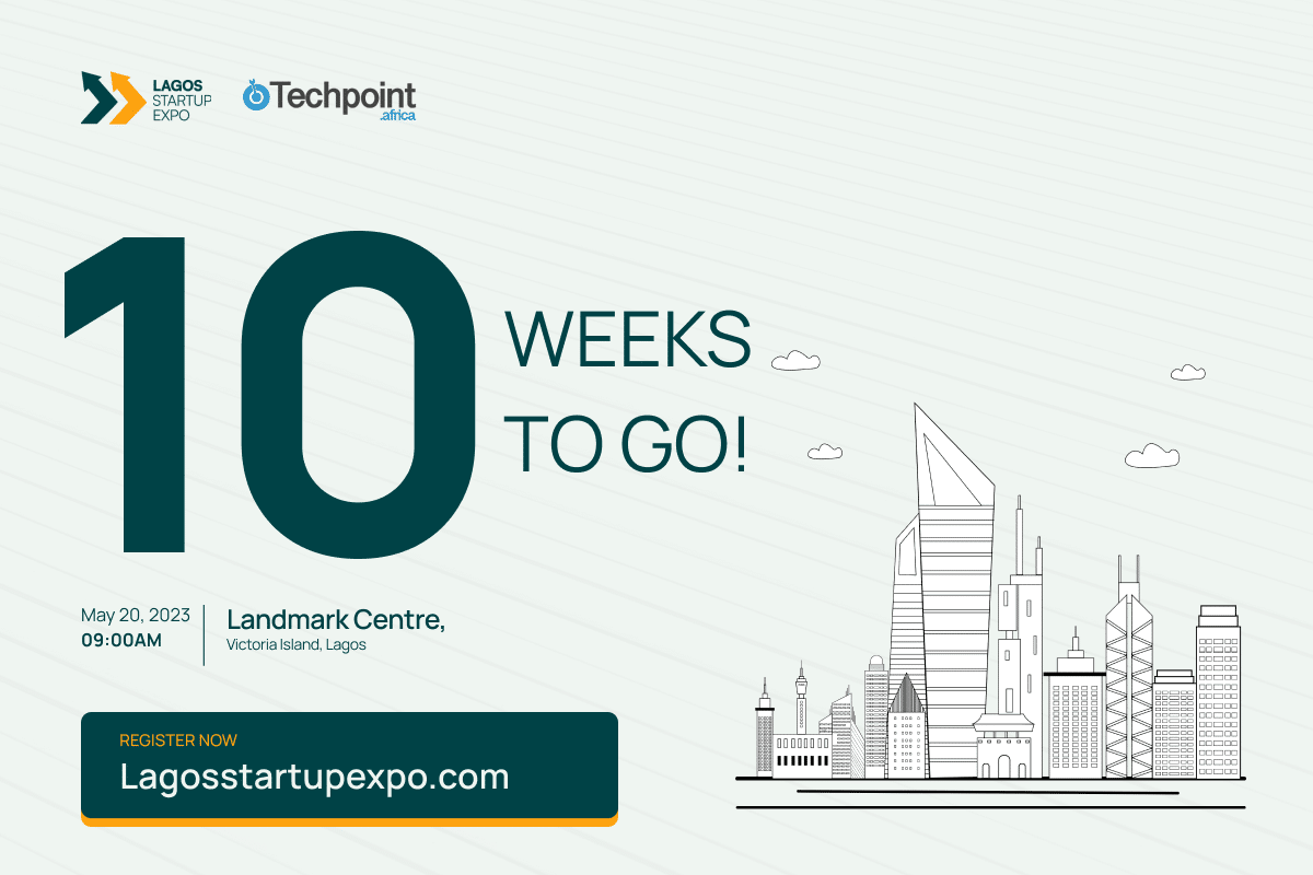 Lagos Startup Expo 10 Week countdown image
