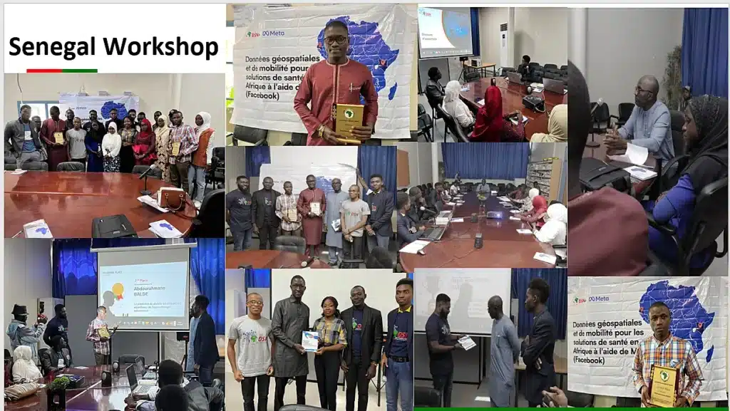 DSN Hosts Workshop on Innovative Use of Meta Mobility Data for Health Solutions in Africa 1 DSN Senegal Virtual Workshop image