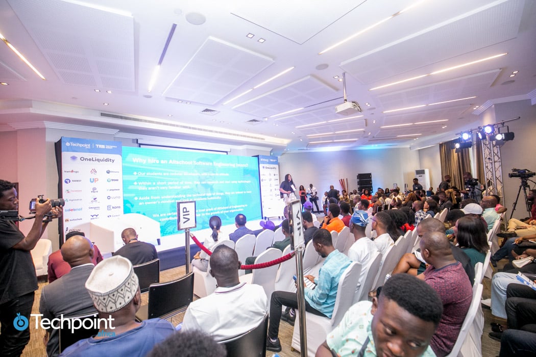Attendees at a Techpoint Africa Event