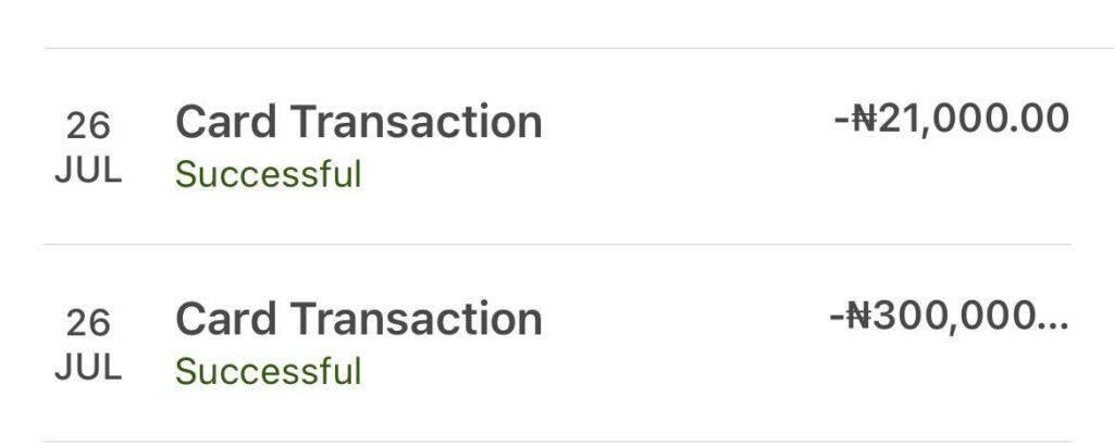 In what looks like fresh ₦450m Flutterwave breach, Nigeria Police detains crypto traders 2 Screenshot of the unauthorised transaction from a Flutterwave account.