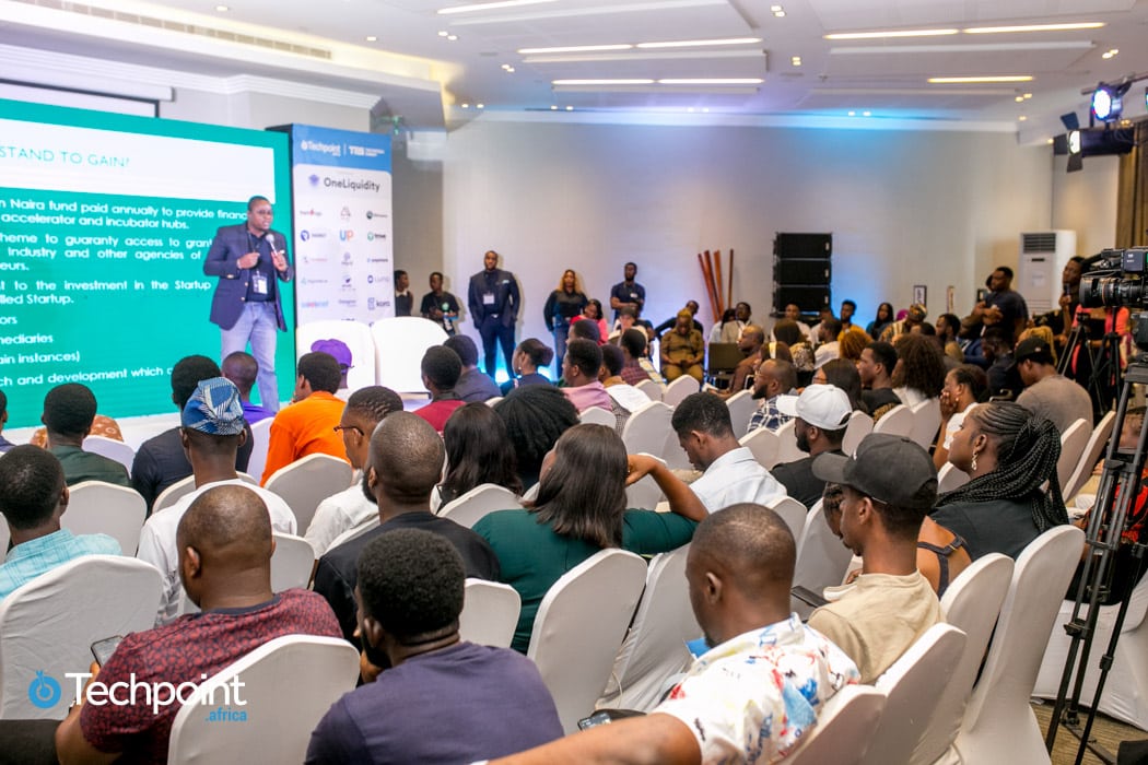 A session at a Techpoint Event - Lagos Startup Expo