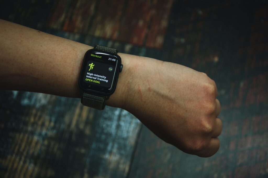 Remote worker or not, you have no excuse not to exercise. And here's why 1 A smartwatch on a hand showing a workout goal