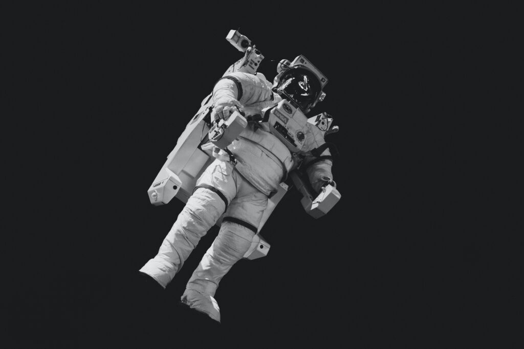 4 satellites: Nigeria's space ambition soars 1 An astronaut floating in space