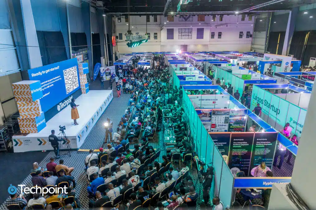 A workshop session at the Lagos Startup Expo