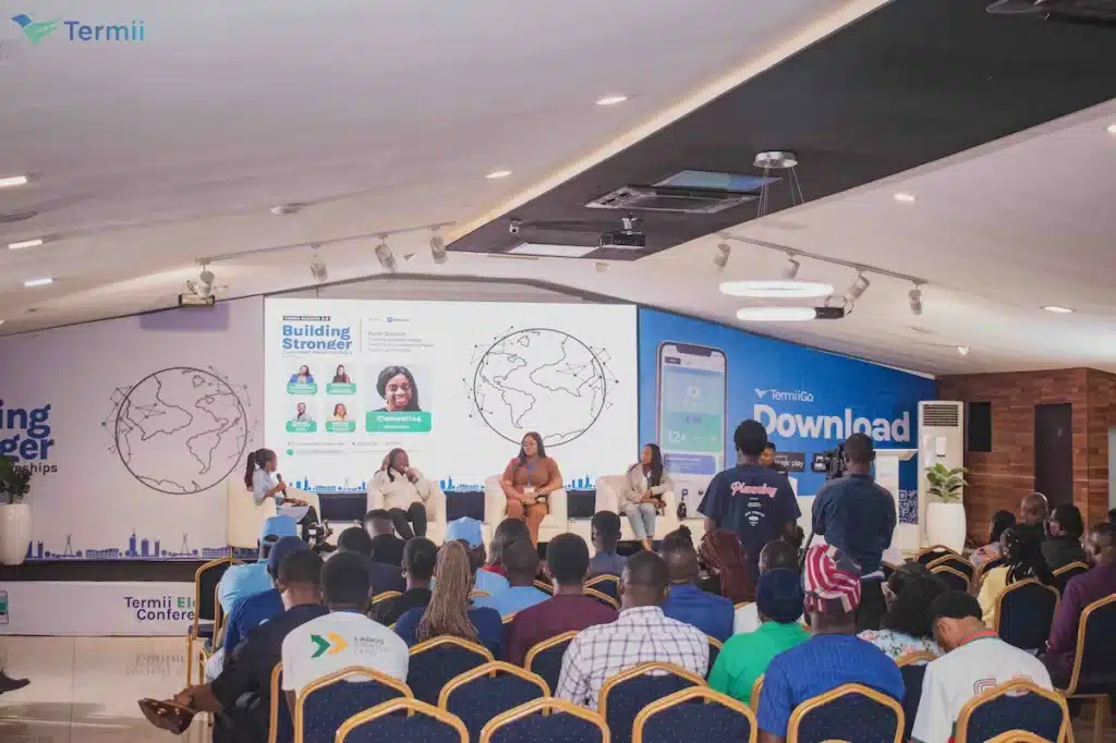 Termii Elevate 2.0 Conference shows businesses how to drive lasting customer relationships 2 Speakers and the audience at Termii Elevate