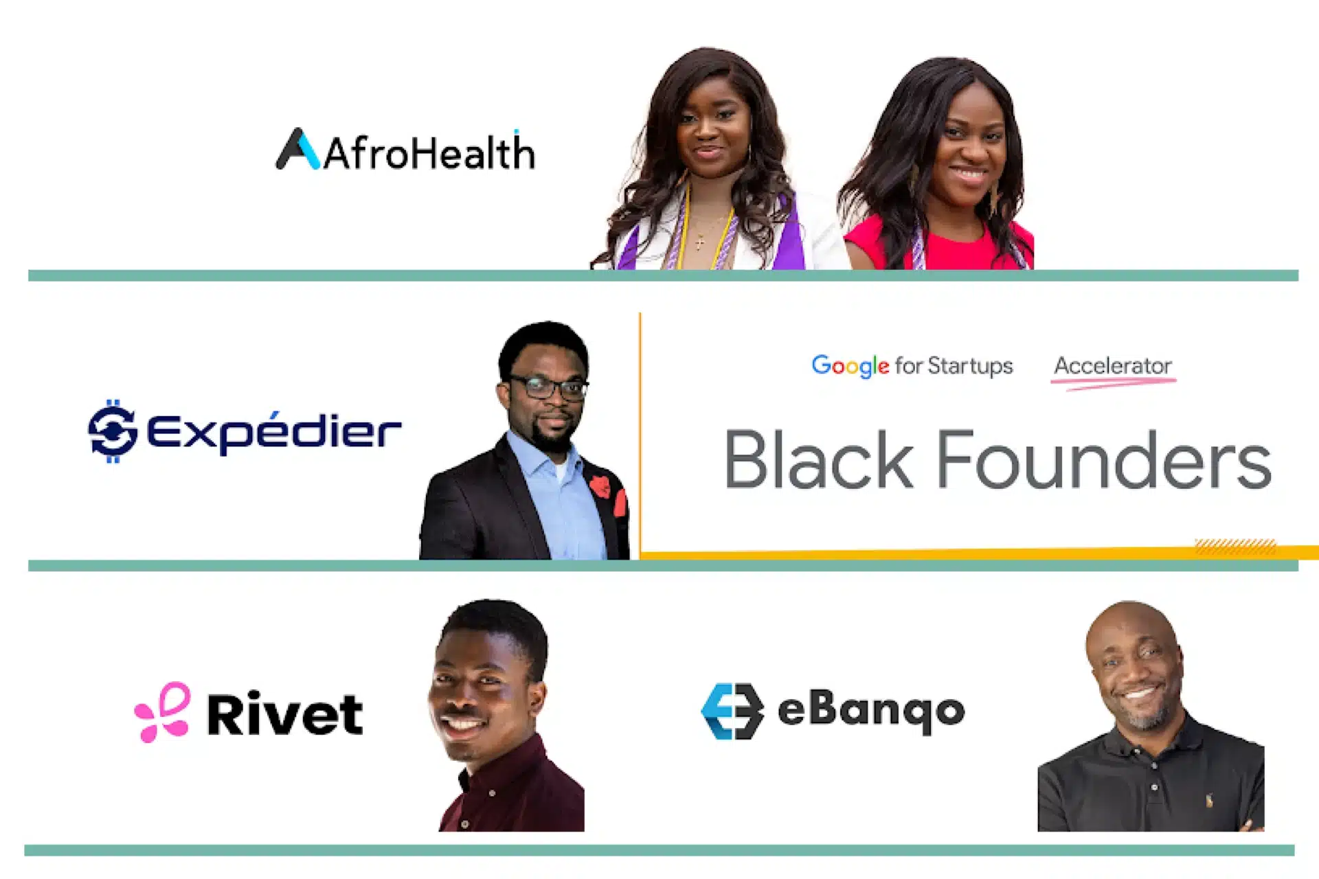 Four startups founded by Africans in the 2023 Google for Startups Accelerator: Black Founders programme