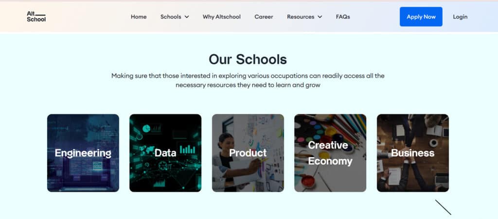 Beyond tech, AltSchool Africa wants to empower the next wave of creative economy and business talent 1 AltSchool Africa official website