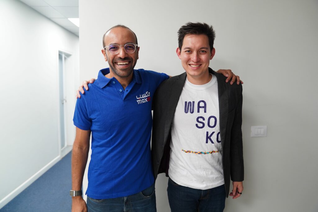 Wasoko and MaxAB to reduce workforce by 10% 1 Belal El-Megharbel, CEO MaxAB and Daniel Yu, CEO Wasoko