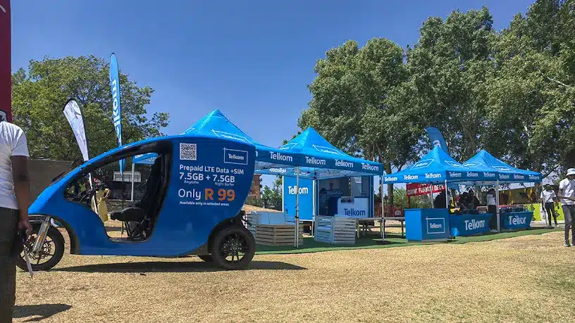 Telkom's TConnect electric vans