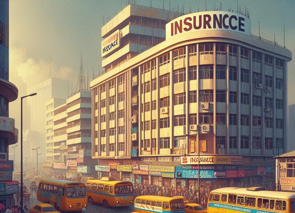 11 ways to detect AI-generated content 4 An AI generated image of an Insurance building