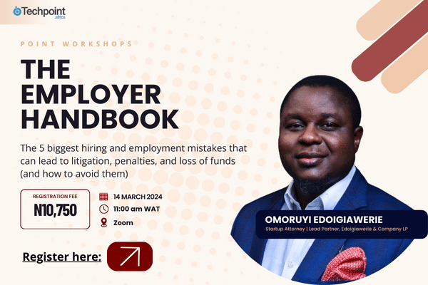 5 laws Nigerian employees can easily sue under (Part 2) 1 Employwe Handbook Workshop Banner
