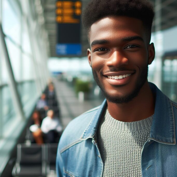 11 ways to detect AI-generated content 2 an AI-generated image of a black young man. The image is over sharp and the skin looks perfect in a way that is not natural