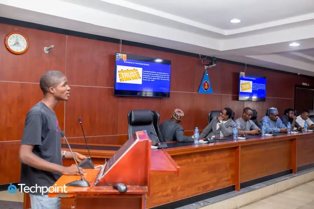 Certify of Covenant University emerges as the winner of ICP Hub Sahara's Decahack Initiative 3 Decahack initiative pitch session