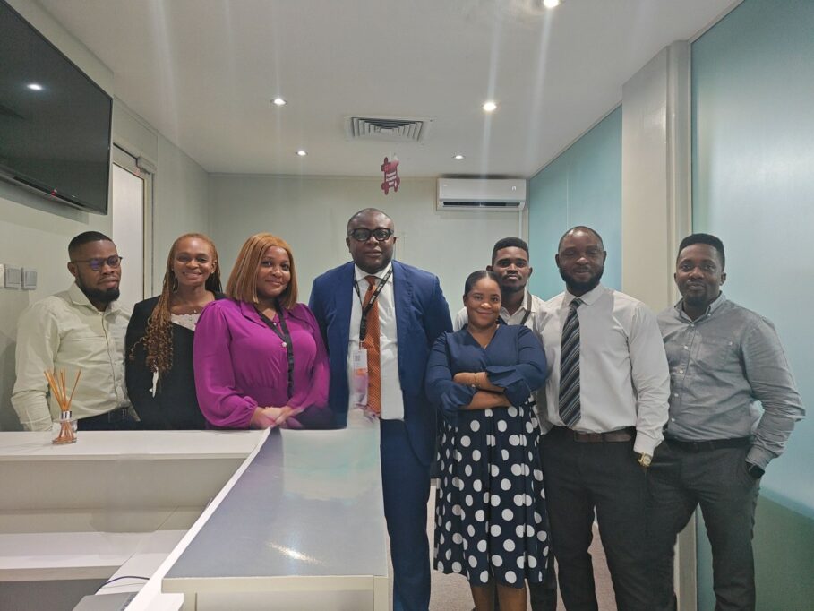 "I'm optimistic about Nigeria and Africa; there's no reason not to be." — Adebayo Adewolu, CEO, Trium 1 A landscape picture of the Truim team