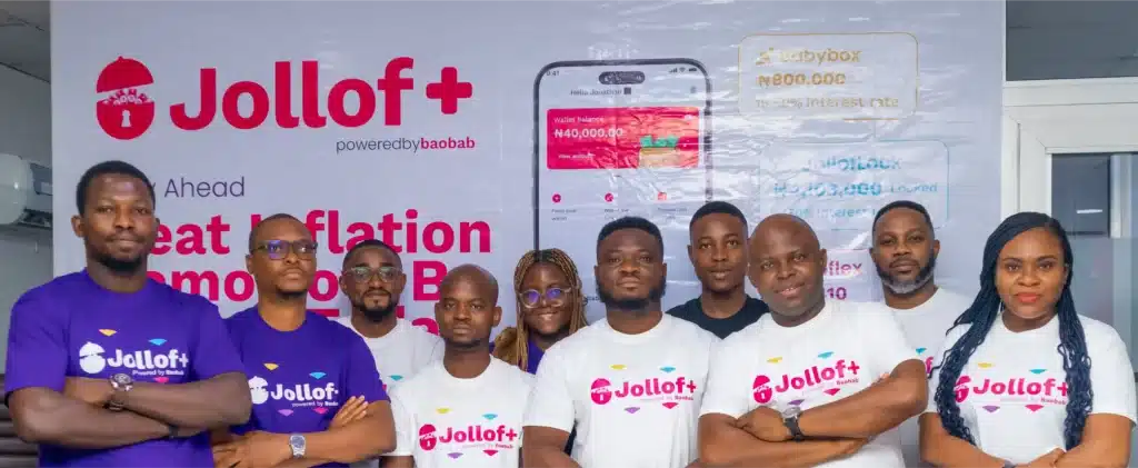 Baobab Nigeria launches Jollof+ to help Nigerians curb inflation and save better 1 Member of the Jollof+ powered by Baobab Nigeria team