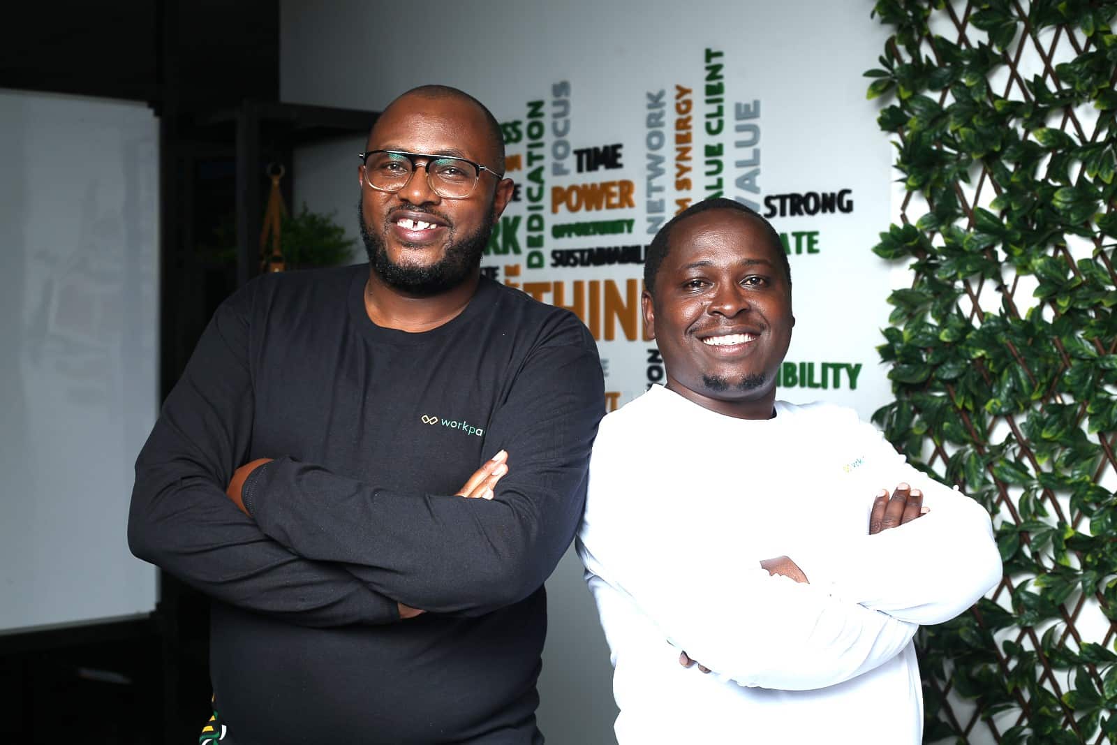 Workpay CEOs Paul Kimani and Jackson Kibigo