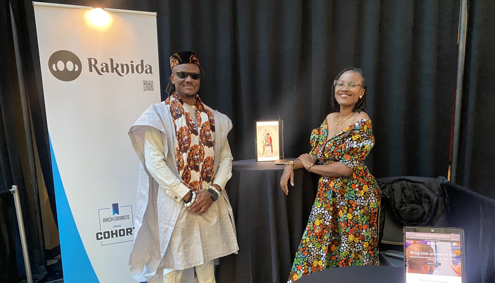 Raknida founders at Arch Grants 2024