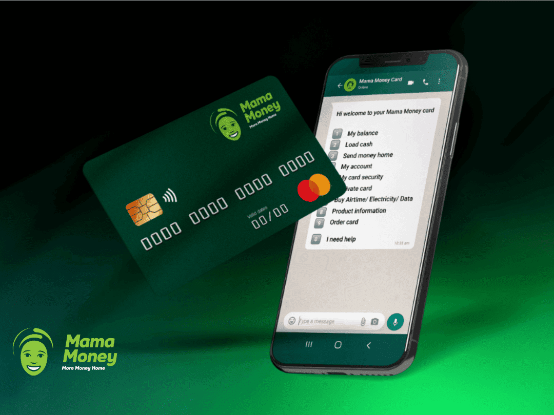 Mama Money launches a WhatsApp-powered bank card in South Africa