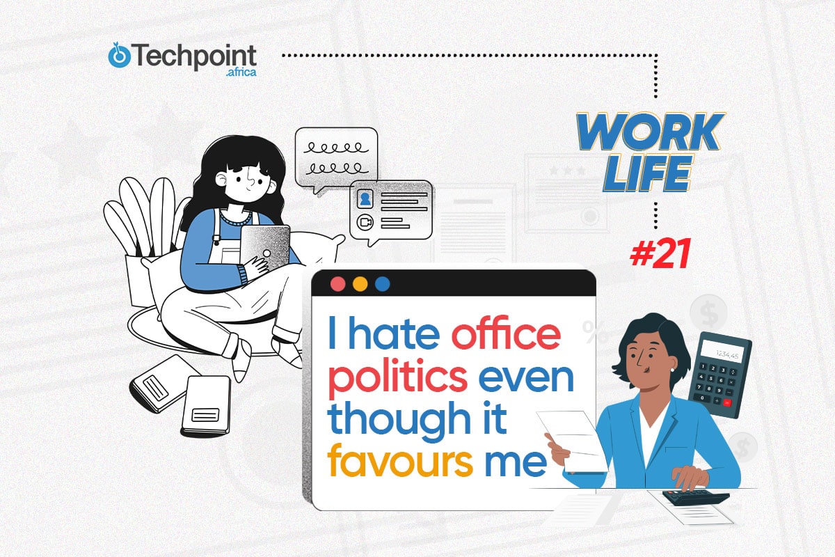 I hate office politics even though it favours me