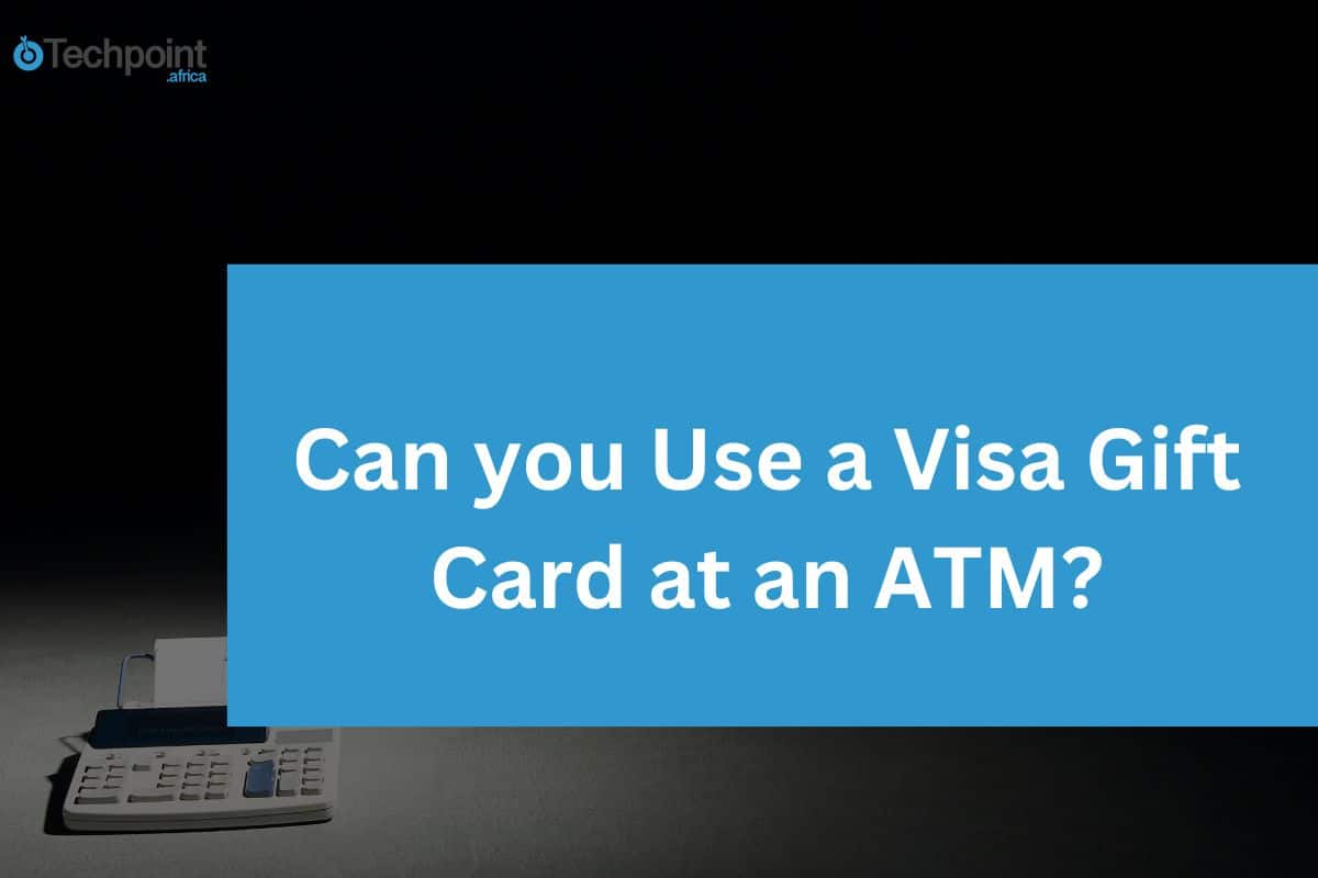 Can you use a visa gift card at an atm?