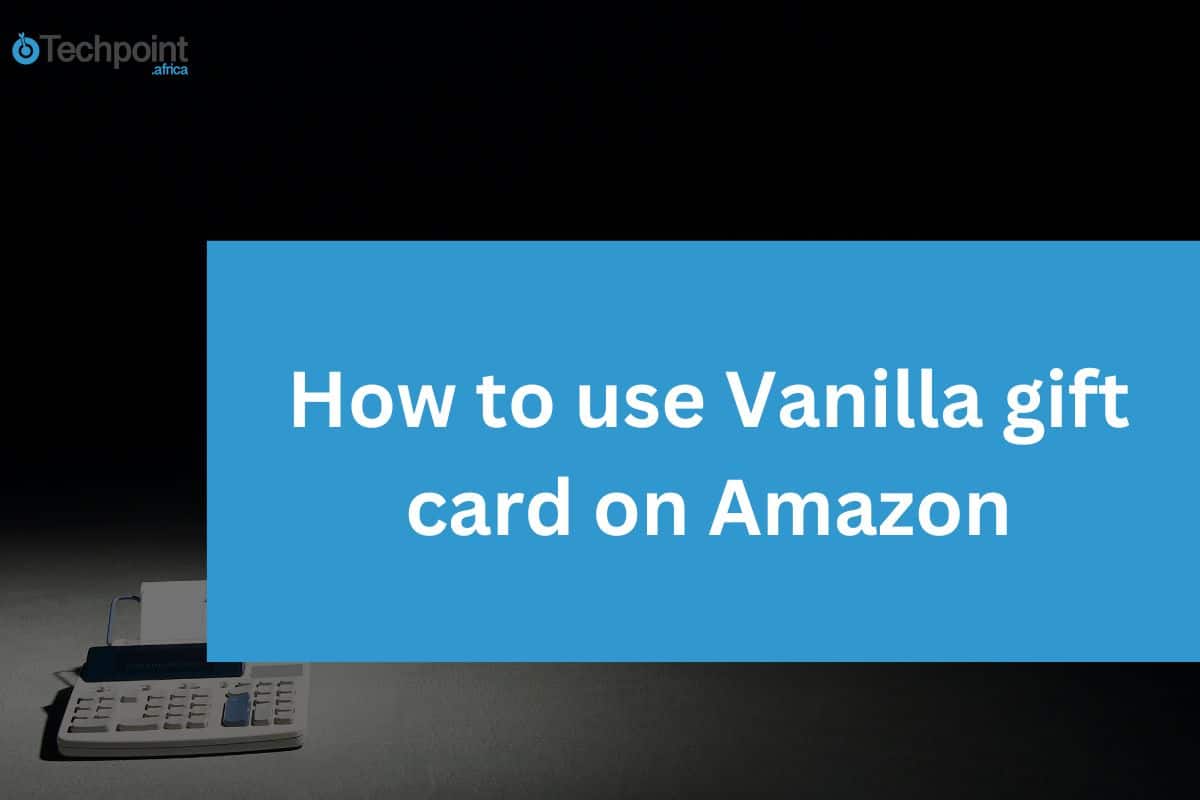 How to use vanilla gift card on amazon