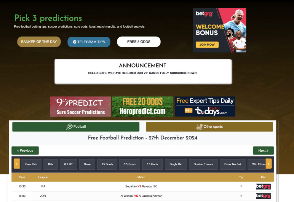 Best prediction site for Africans: Accurate tips for every bettor 8 image 81