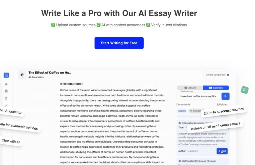 8 best ai for writing essays in 2025 4 image 70