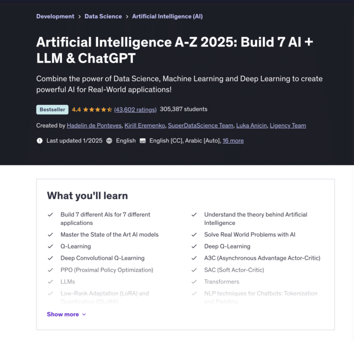 8 best ai courses for beginners in 2025 – start your ai journey today 6 image 95