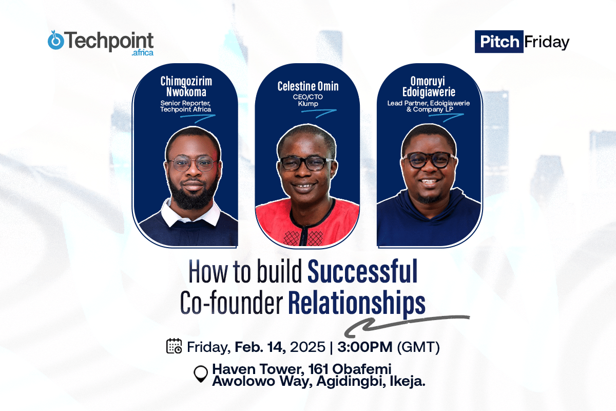 Pitch Friday: How to build successful co-founder relationships