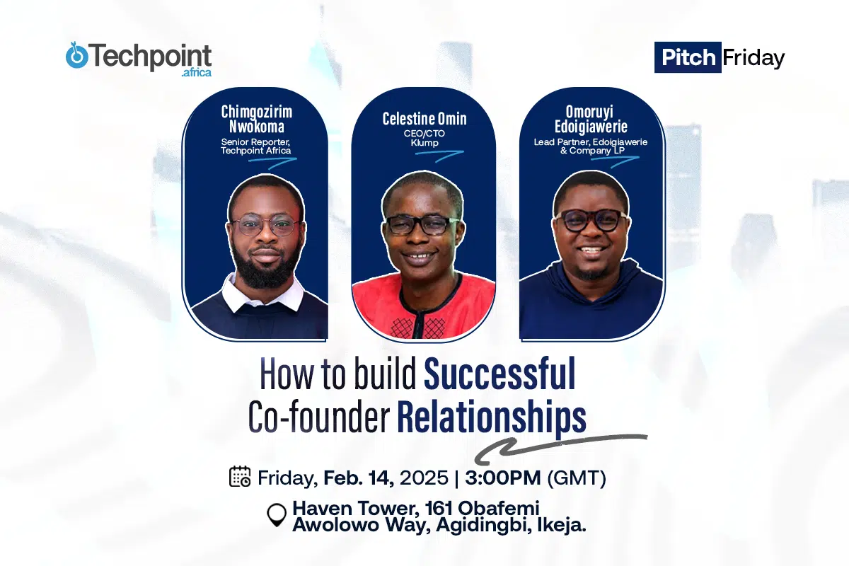 Pitch Friday: How to build successful co-founder relationships