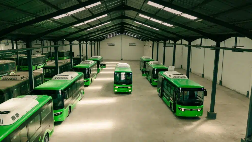 NEV Electric's bus factory