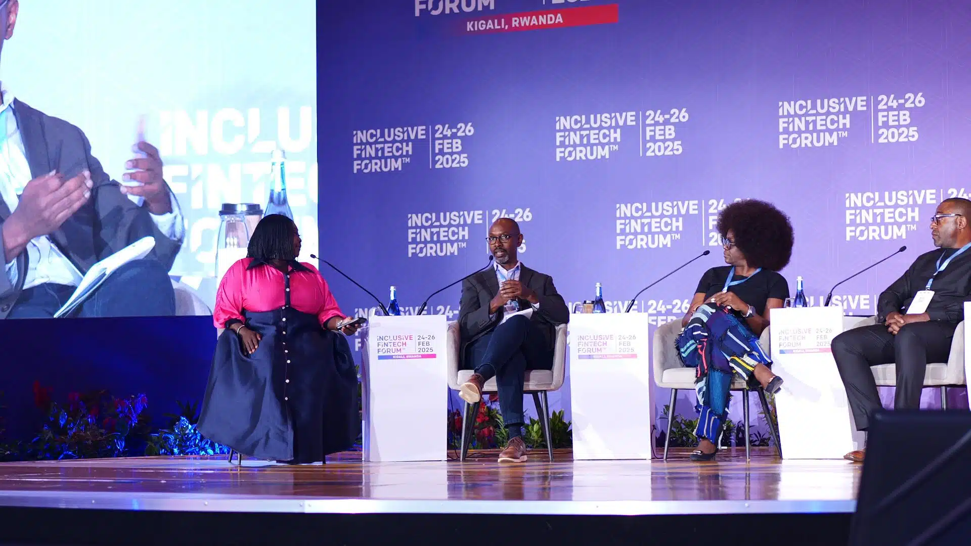 A panel session at Inclusive Fintech Forum (IFF) in Kigali, Rwanda