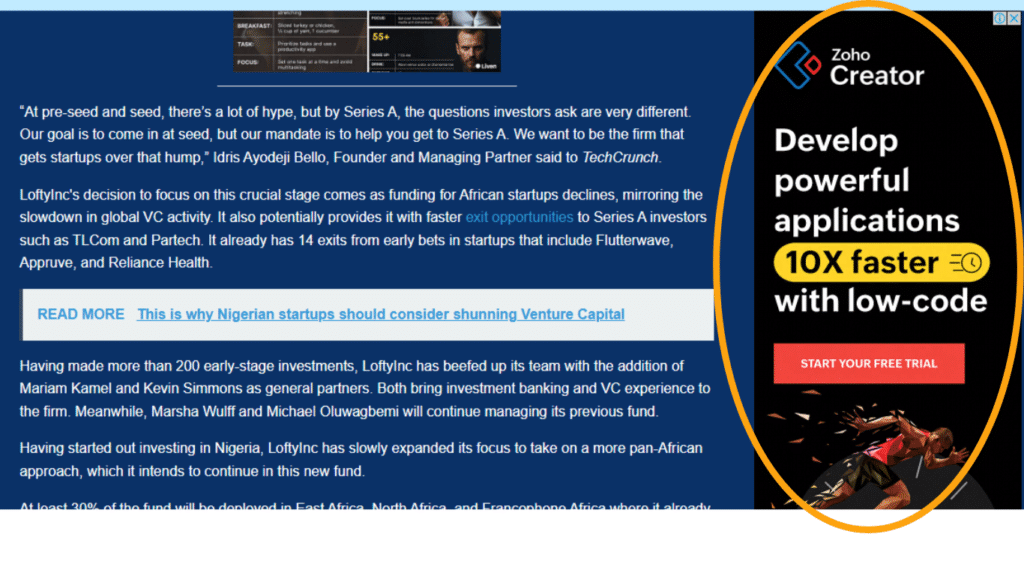 Maximise your ROI with Techpoint Africa’s high-impact ad banners 2 Side Banner on Techpoint Africa Website