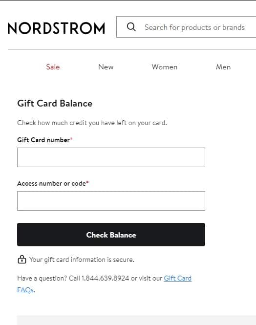 Best way to check your Nordstrom gift card balance easily 4