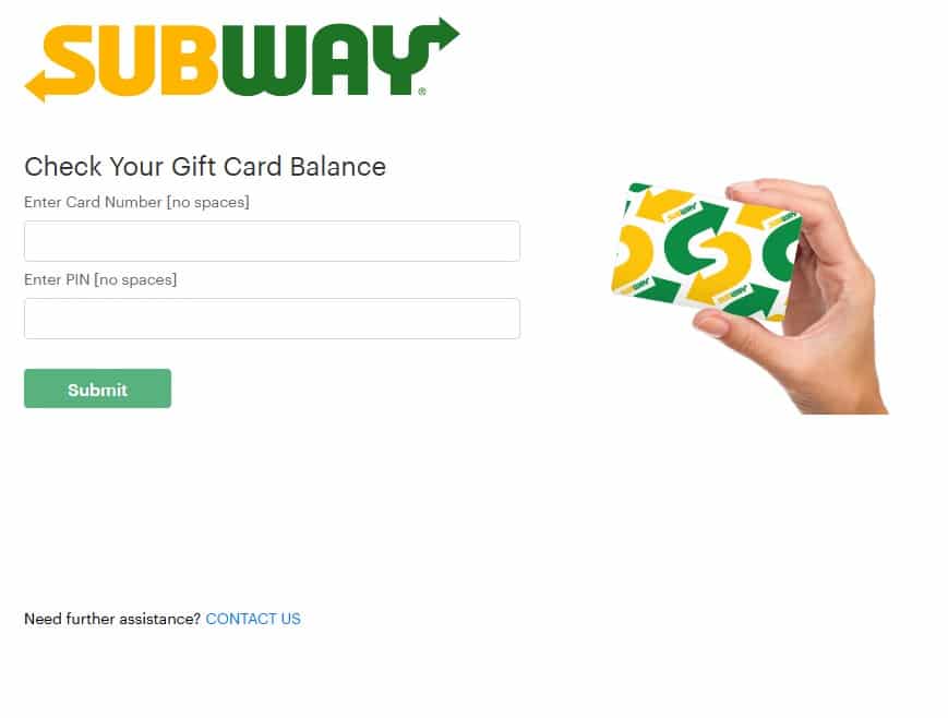How to check your Subway gift card balance quickly and easily 3