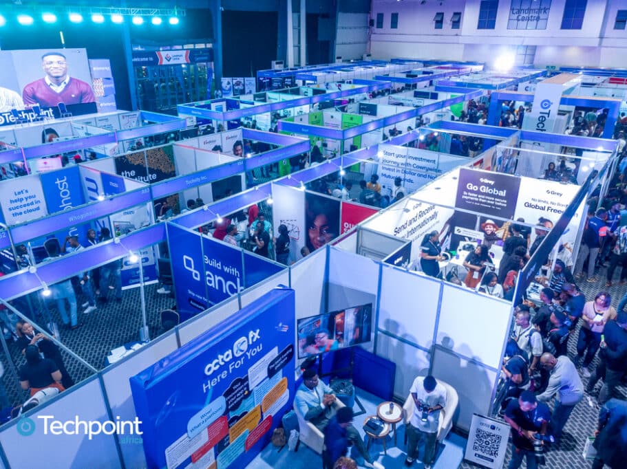 Jumia's revenue dropped by 26% to $36.3 million in Q1 2025 2 Drone shot of Exhibition Booths at Lagos Startup Expo 2023