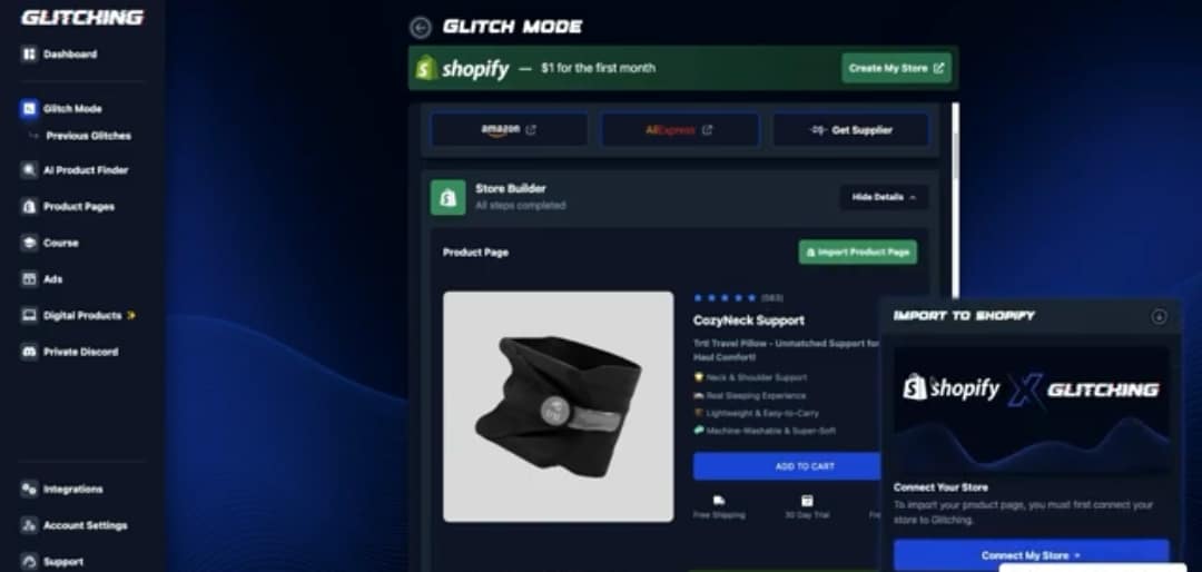 My Glitching AI review: is it really the ultimate dropshipping tool? 10