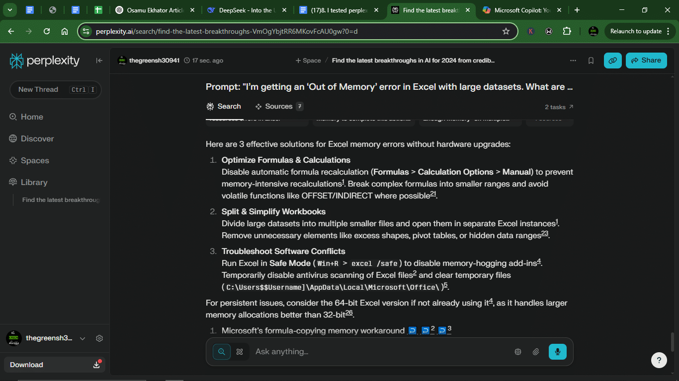 I tested Perplexity vs Copilot with 10 prompts for different use cases — Here’s what I found 18 AD 4nXcuRMtd1XxbznSIN9gKx70YXgeUdkiloq6kSFxJR5f