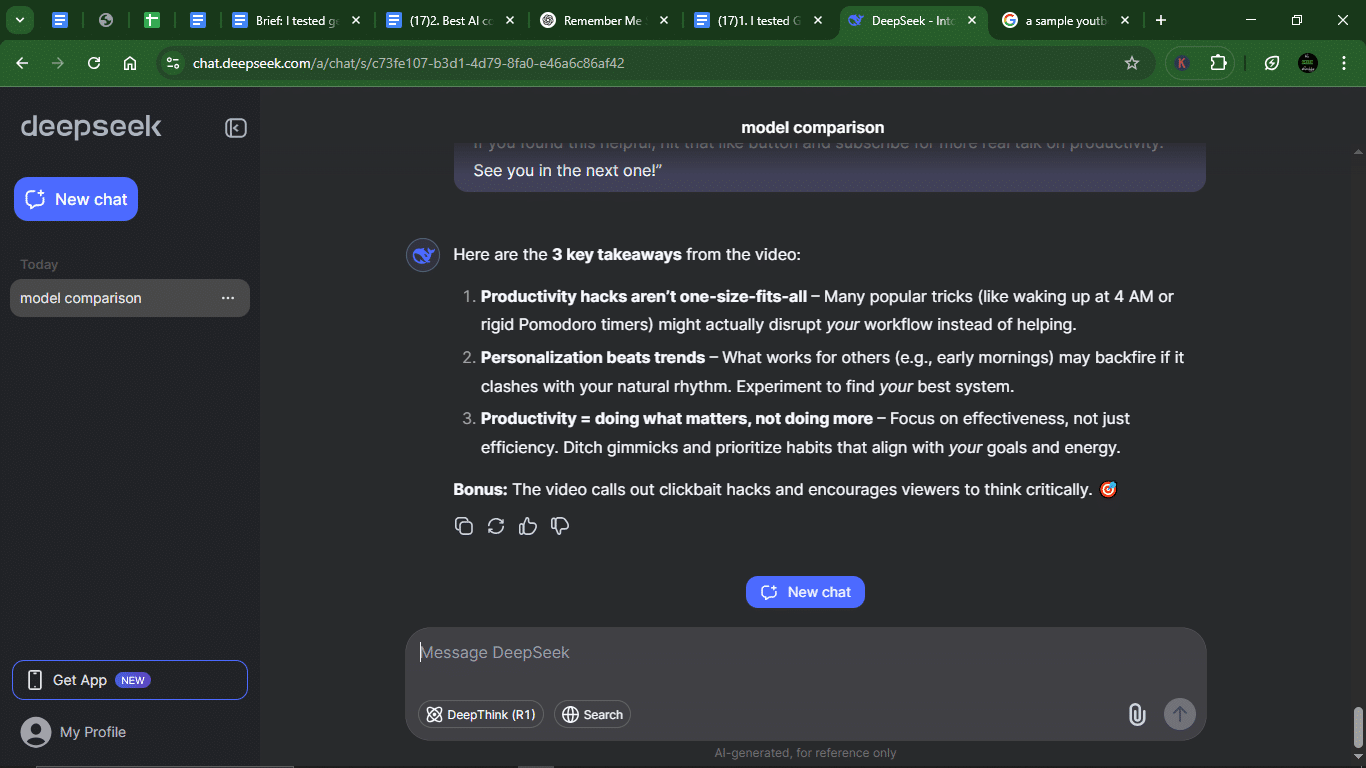 I tested Gemini and Deepseek with 10 prompts: Here is my winner 29 AD 4nXd OhIlCyXrn2M3lbMR9FzSAtK2Ry8rY0vP 0ocAYcxRixPBrCrwjNV8PJBftCZm0aE JwQYrVro8shWLc1mkg5tQdWm7 Ap UtfjPHH2e1bD ATvj6CoCKMqMkev9pqh2CCAA