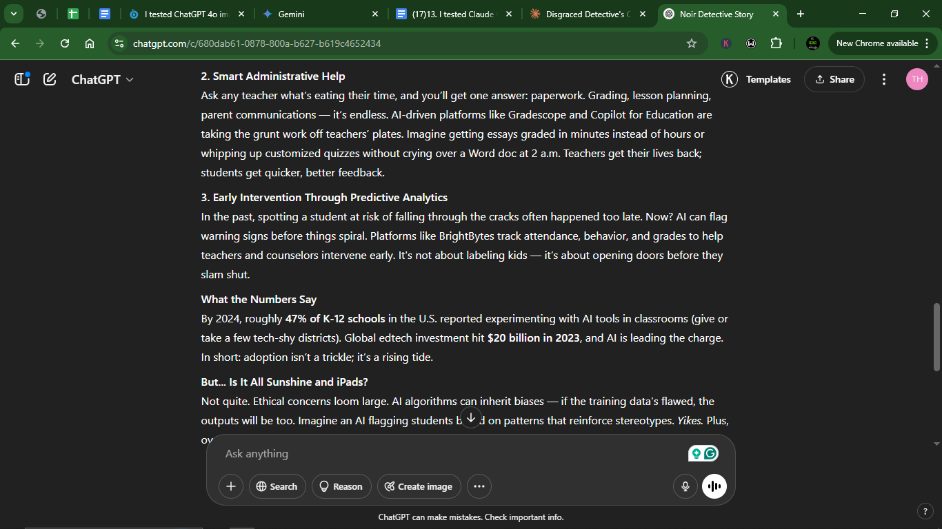 I tested Claude vs ChatGPT for writing: Which performed better? 9 AD 4nXdVVOmwhsqCrOtFJJRBCVOBH