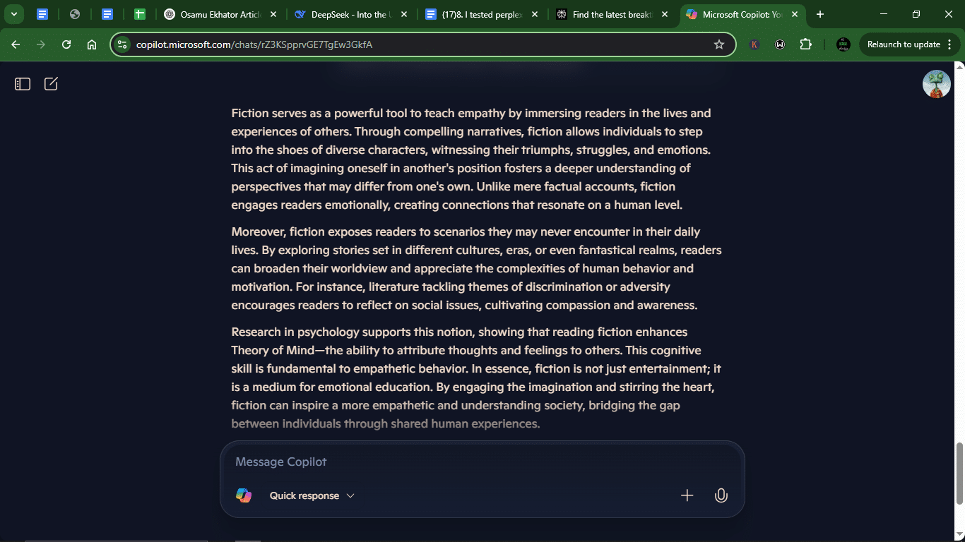 I tested Perplexity vs Copilot with 10 prompts for different use cases — Here’s what I found 15 AD 4nXdcKQhWXftKwjIHIgB2OqyRmp1Ycoaqqb8cSOd0ccv SL jMhKQbzb MF8m6NB5SW