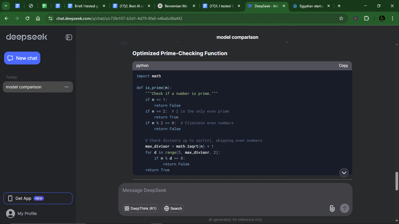 I tested Gemini and Deepseek with 10 prompts: Here is my winner 19 AD 4nXeMloUHmZkkmQvGCOGO Une4EifkEWfXn1M8ds4WWx PmlH6YD6jtUkaIBCnkcmL2AvbzcE8SIlzZBLcuEZhF9Ejzv 915mmafYAdTHJHp505ZLRxSnsThujfQkT5PyQUqKi