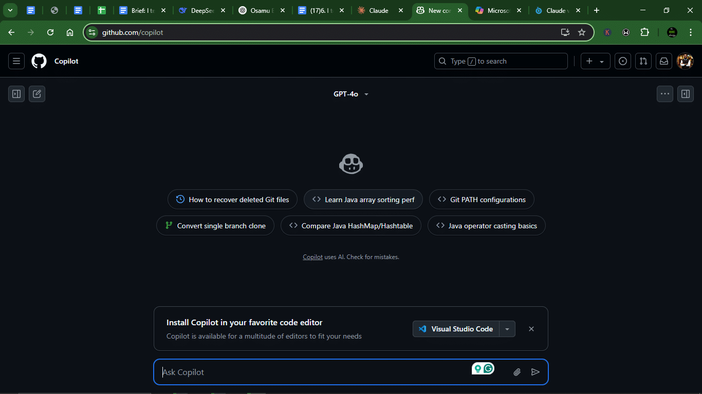 I tested Claude vs GitHub Copilot with 5 coding prompts – Here’s my winner 2 AD 4nXeRQAElTobCf9RwRBvZv96Va5h8gMuj1hebbAMLlFuNiyASE46qRWBwDa2WZU7ax1ok9VUzKOedBq86QEIWdGAmYvr2ZKbNuZ6Ud62t3hFtshh6mU6eW7QdjR4SXefW Nw32Mh FQ