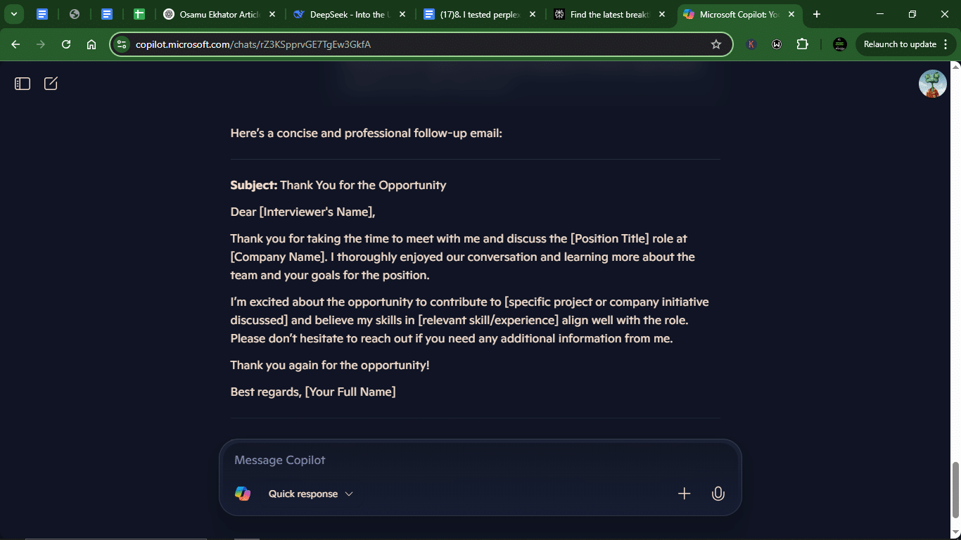I tested Perplexity vs Copilot with 10 prompts for different use cases — Here’s what I found 17 AD 4nXf59kVeWcmit76ZFmf6vcRGR7F0CvR0N3275KX6BXFViIFTMY j3l7ENbTtniMXVIKP JcrTsvAPGslzgwH17OPFSEIjdHGewg5v5A 5DajxQEK6HHjBf I5gmOce4uhjvp2I8E