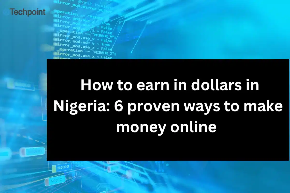 How to earn in dollars in Nigeria 6 proven ways to make money online
