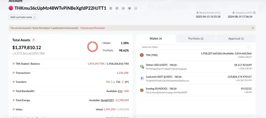 Another wallet linked to CBEX